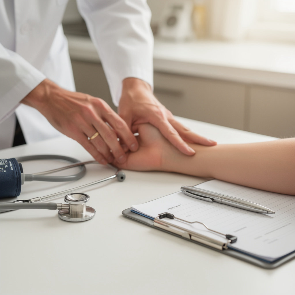 Einhorn Daniel MD La Jolla doctor discussing personalized healthcare services with a patient