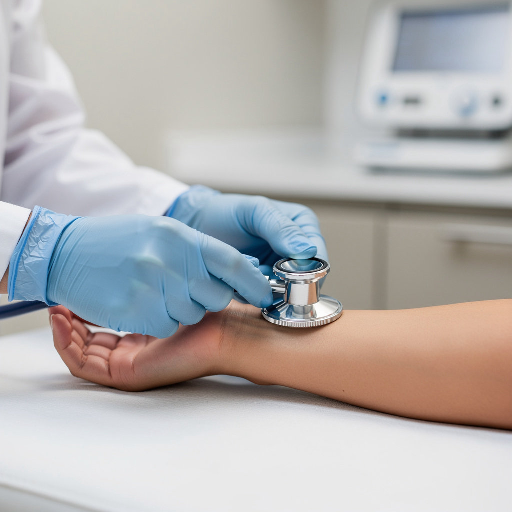 Einhorn Daniel MD La Jolla physician consulting with a patient in a modern, calming medical office